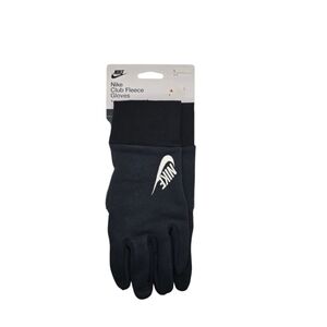 Nike Club Fleece Gloves - Black - L and S - NWT